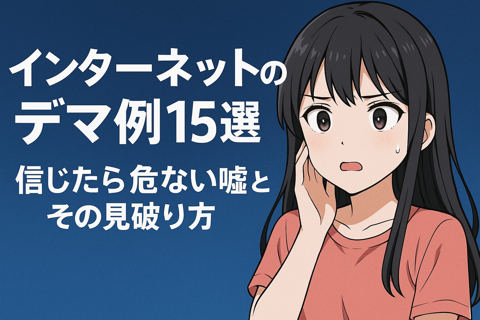 インターネットのデマ例15選｜信じたら危ない嘘とその見破り方