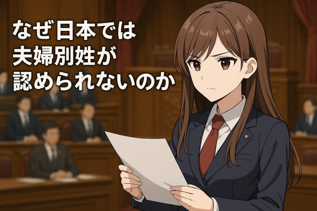 夫婦別姓になぜこだわる?日本ではいつから?