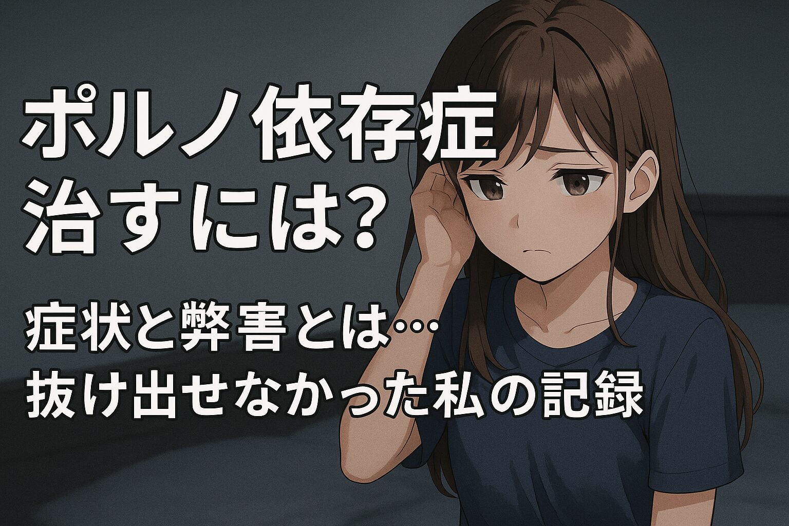 ポルノ依存症 治すには？症状と弊害とは…抜け出せない人へ