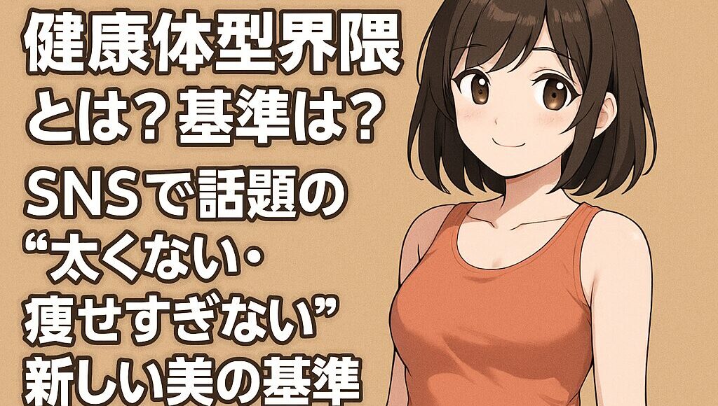 健康体型界隈とは?基準は?SNSで話題の“太くない・痩せすぎない”新しい美の基準