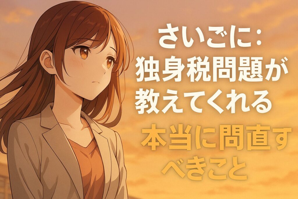 独身税は頭おかしい?簡単にわかりやすく子育て支援金制度を解説