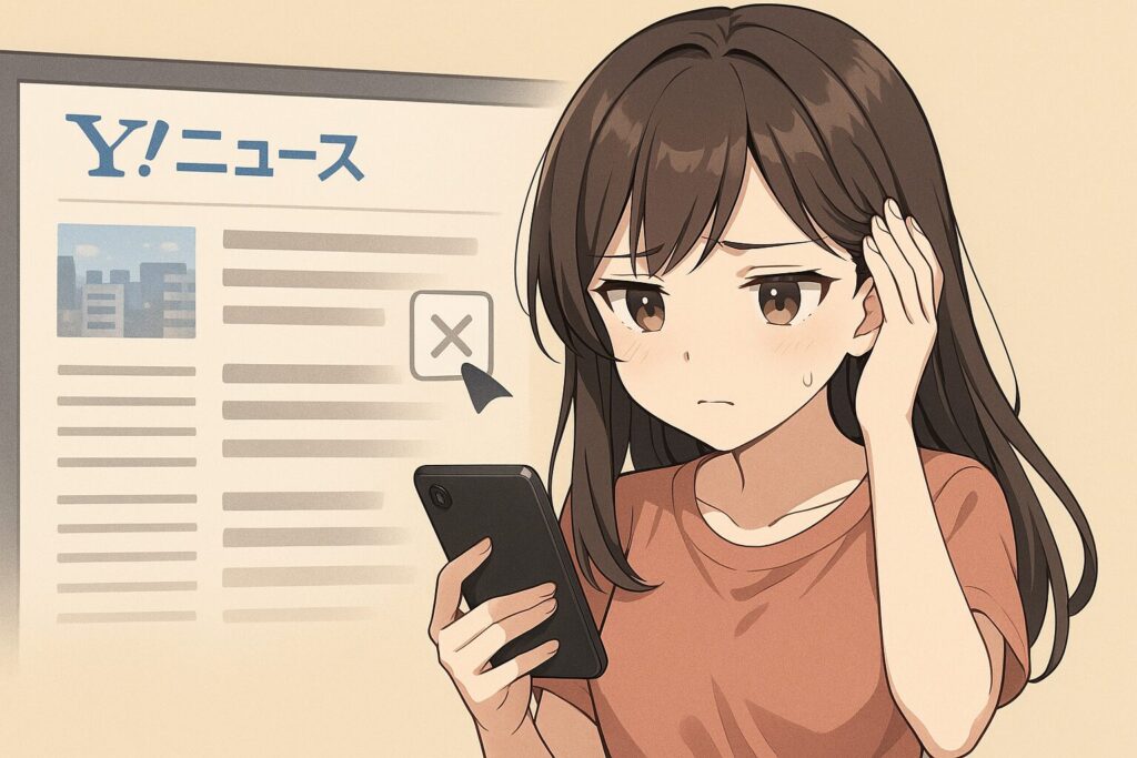 ヤフーニュース非表示方法は？×は効果ない？見たくない記事や人物を消すやりかたまとめ