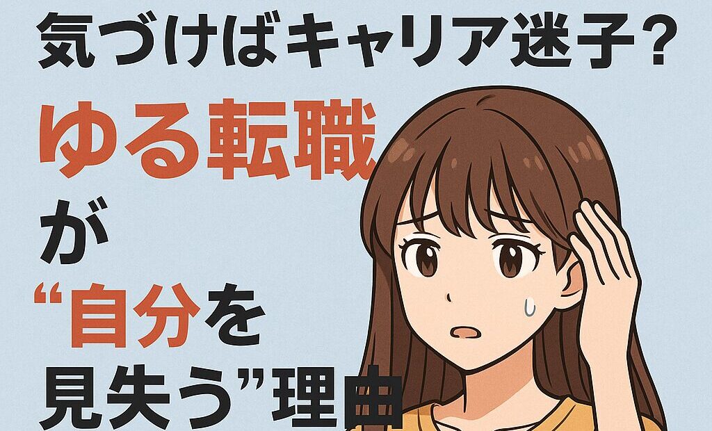ゆる転職活動とは?バレると評価が下がる危険なデメリットとは