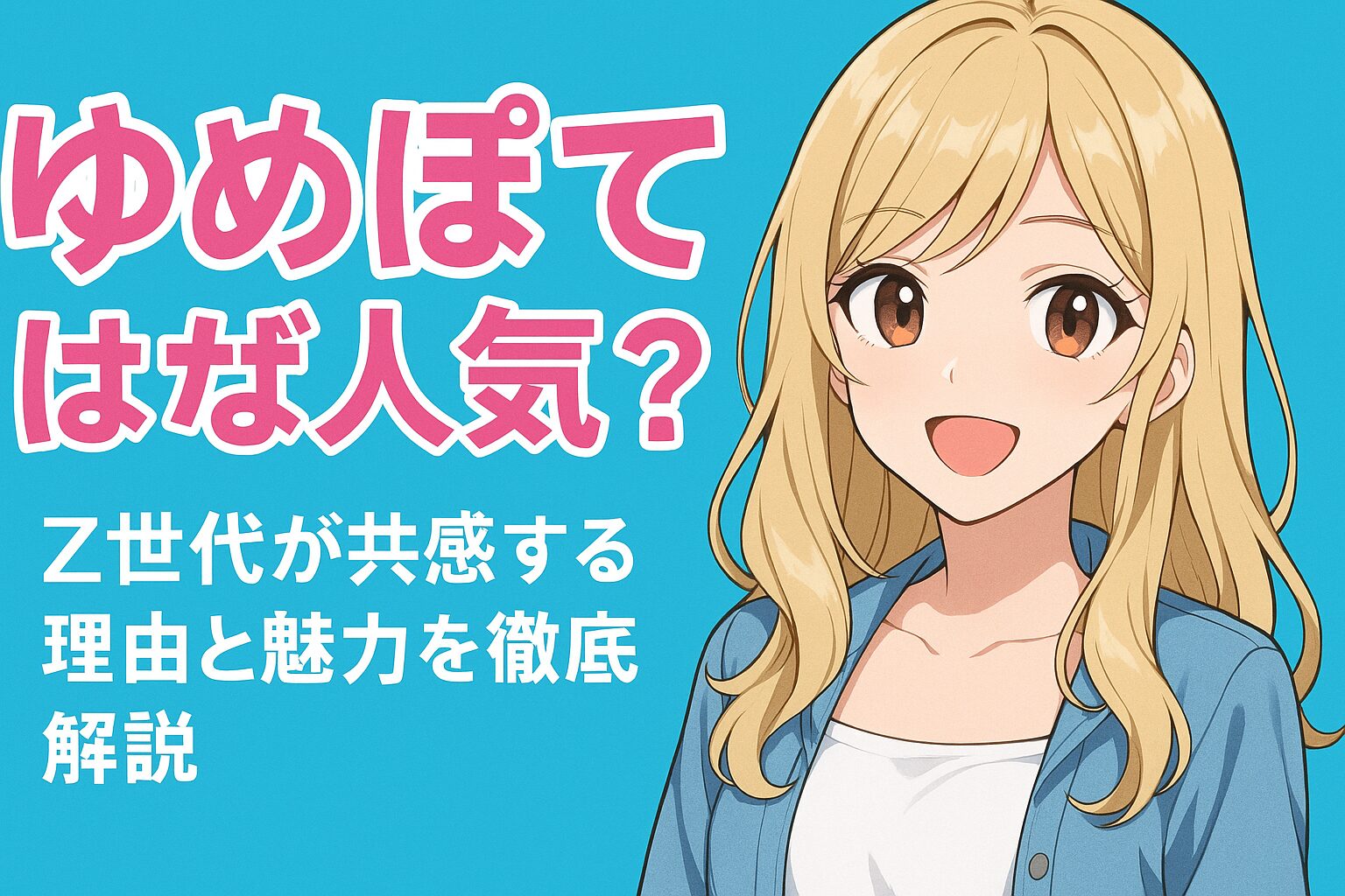 ゆめぽてはなぜ人気？Z世代が共感する理由と魅力を徹底解説