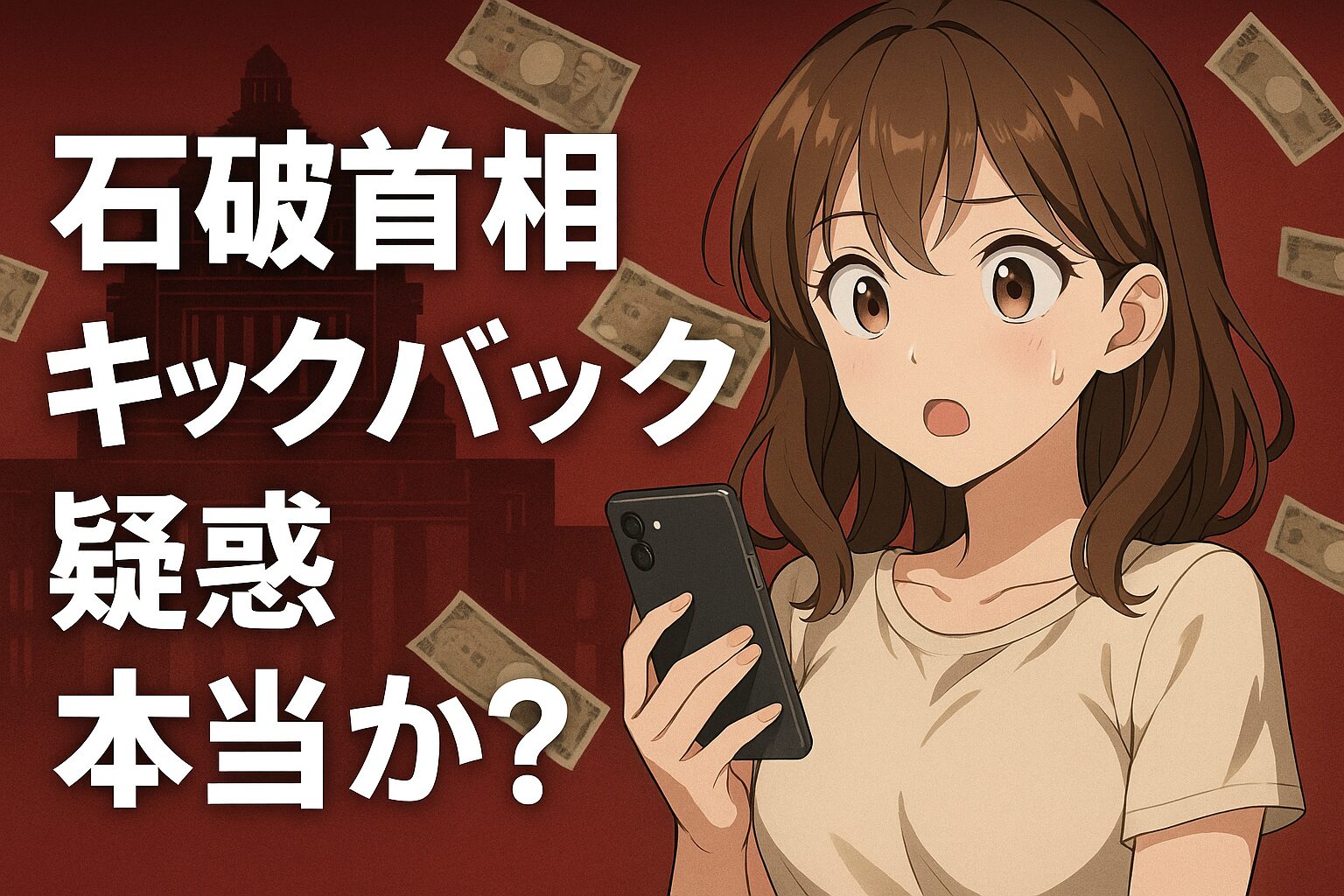 石破首相の「キックバック疑惑」は本当か？SNSで拡散する噂とは