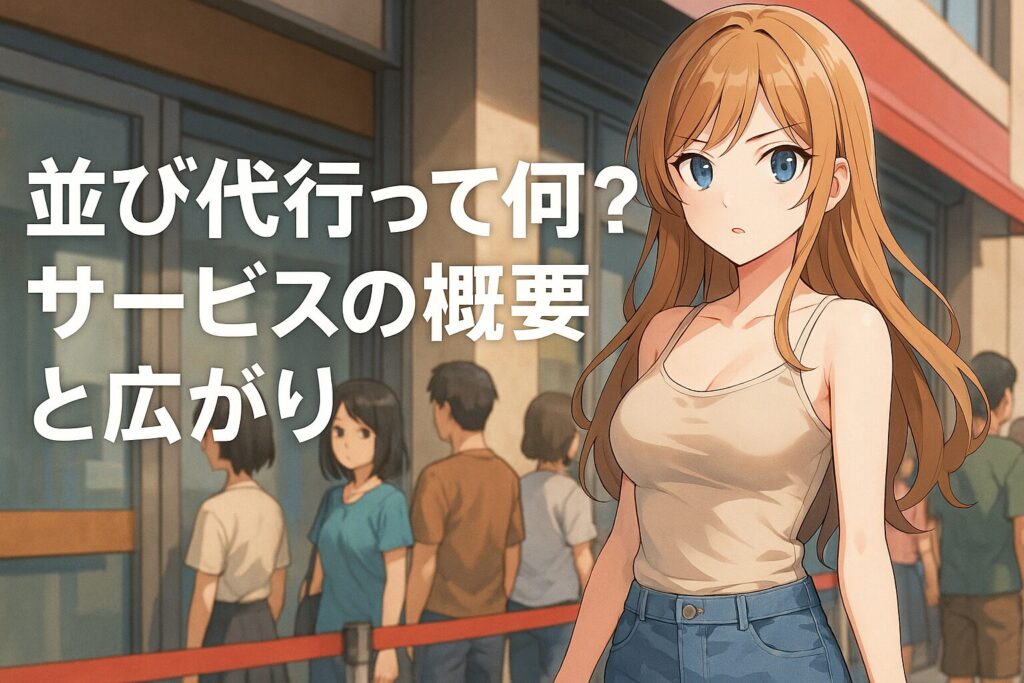 並び・行列代行は違法?合法?料金相場とトラブル回避のポイントまとめ