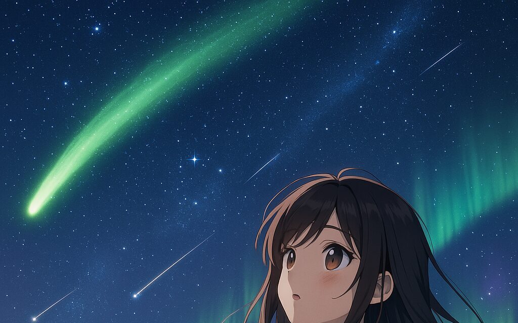 緑の彗星レモン彗星2025|いつどこで見える?観測条件とは
