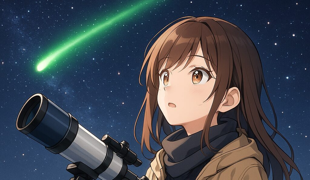 緑の彗星レモン彗星2025|いつどこで見える?観測条件とは