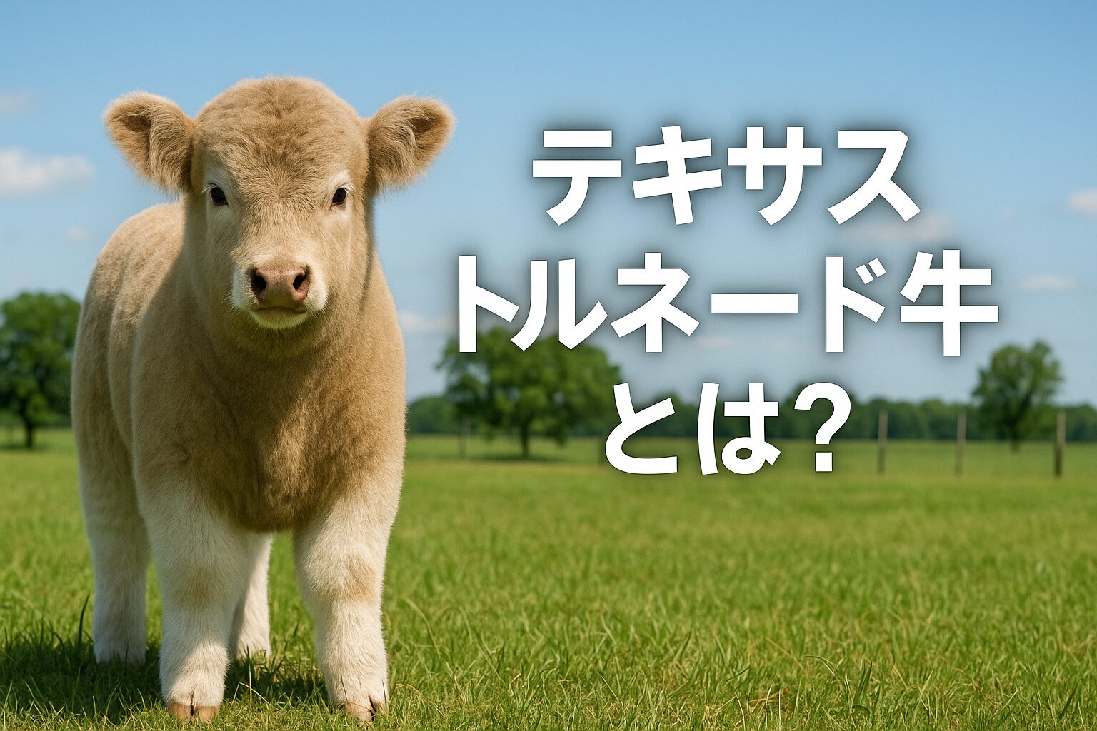 テキサストルネード牛とは？値段の相場と赤ちゃんが可愛いと話題
