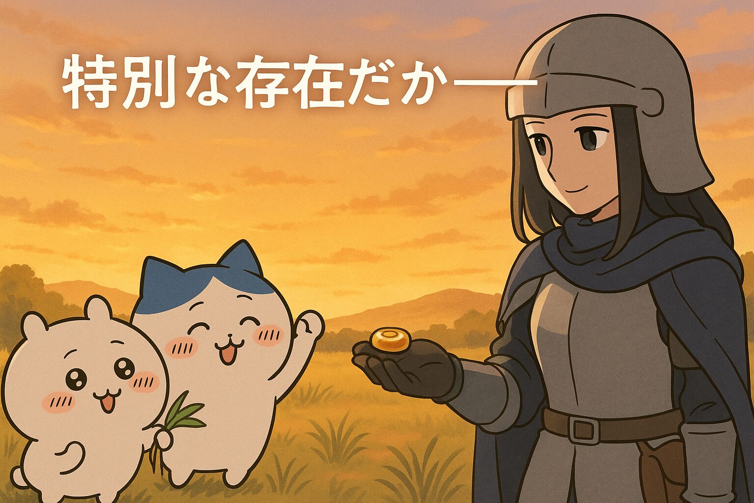 ヴェルタースオリジナルのセリフ『特別な存在だから』がちいかわで蘇る