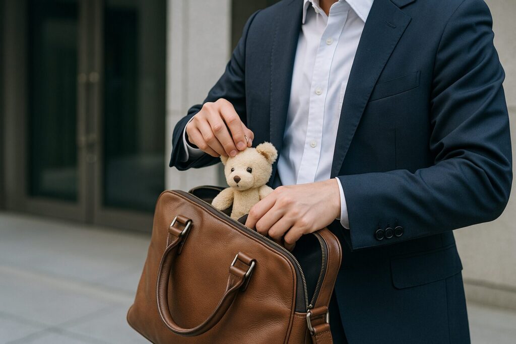 大人の男がバッグにぬいぐるみは変で気持ち悪い？心理と周囲の印象