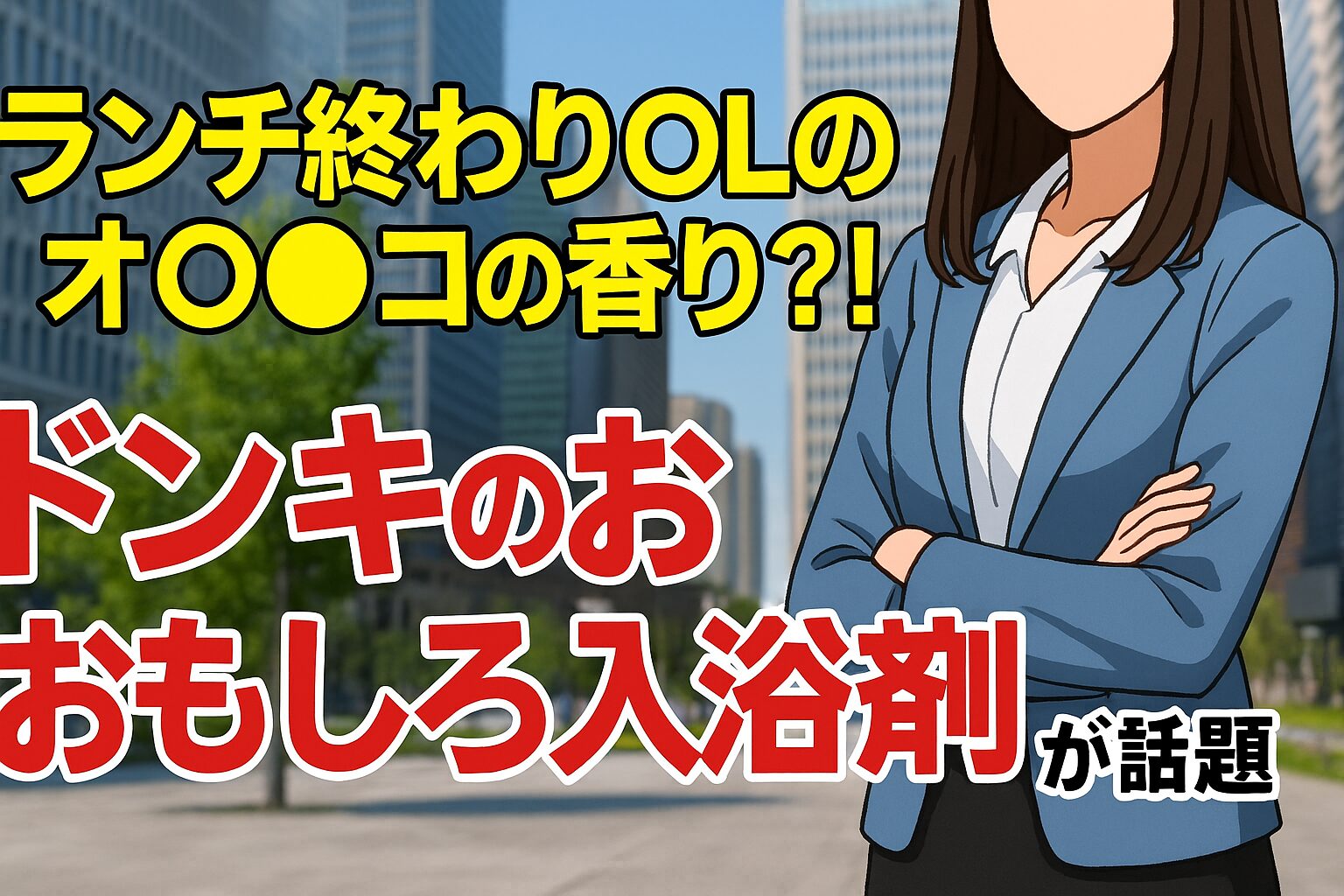 ランチ終わりOLのオ○○コの香り？！ドンキのおもしろ入浴剤が話題