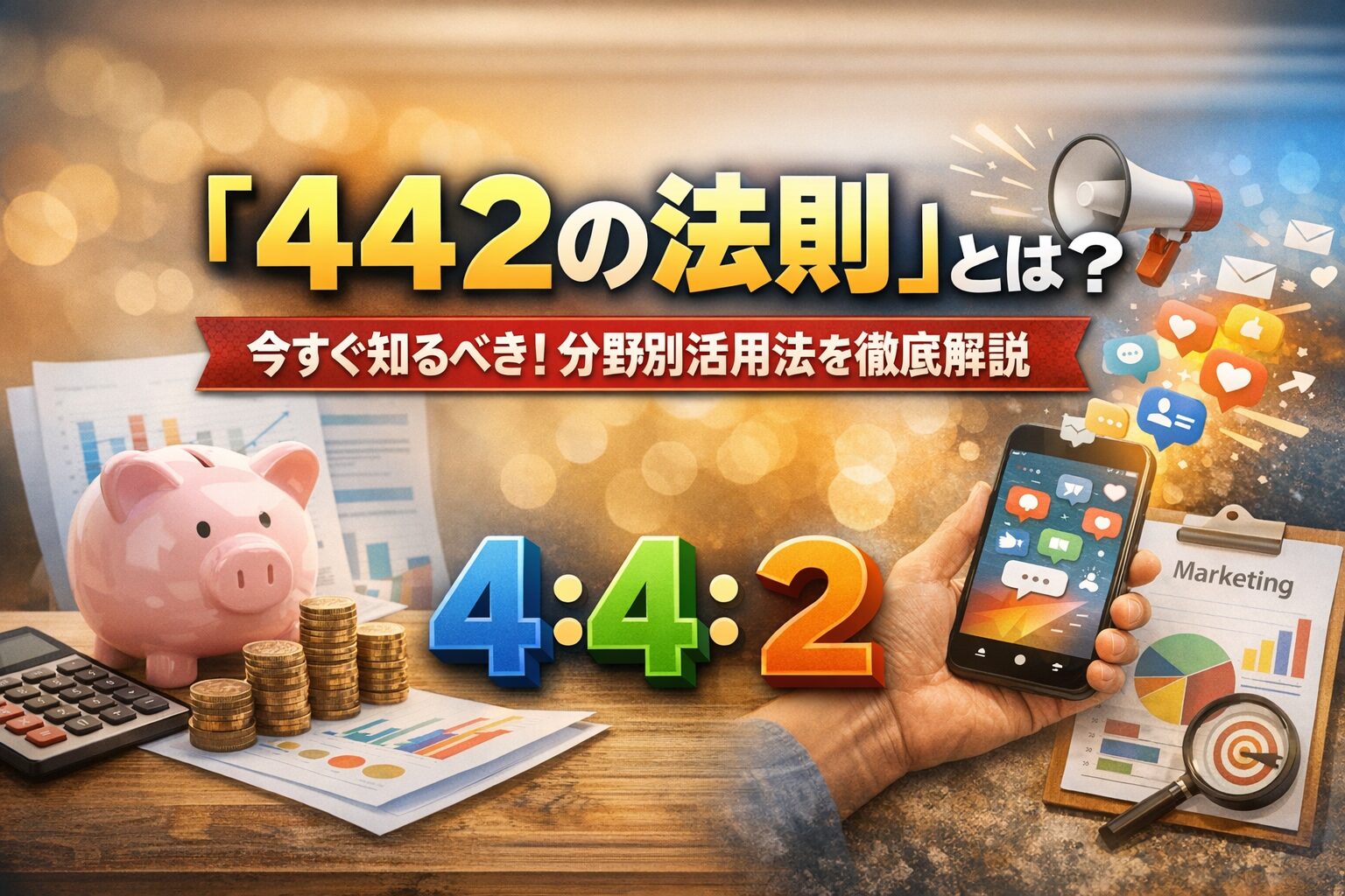 「442の法則」とは？SNS・マーケ・人間関係に効くと話題?