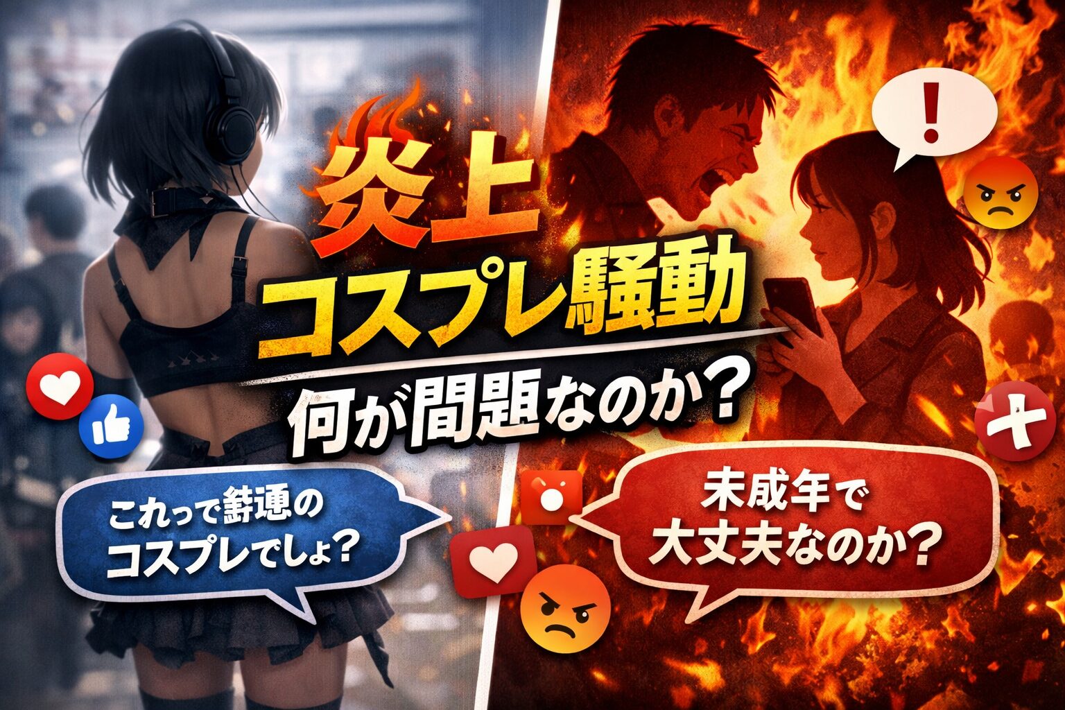 話題のゼンゼロ過激中学生コスプレイヤー騒動とは？誰？露出ではないという声も？